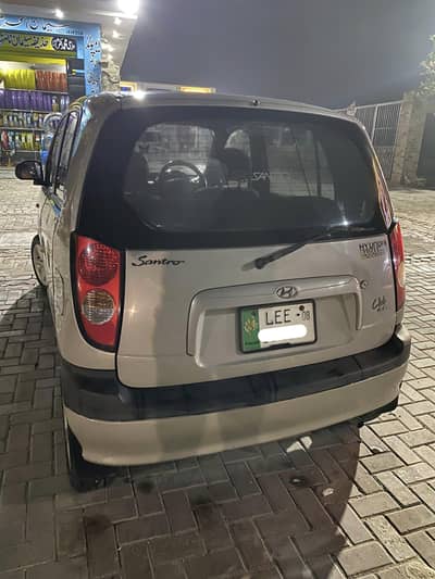 Hyundai Santro GV Club 2008 Model Ultra Silver Colour