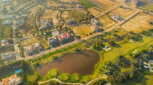 ONE KANAL Located Plot Available for sale Lake City Lahore.