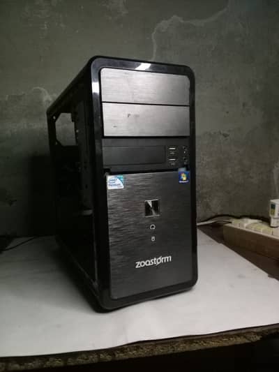 M-ATX PC Case – Good Condition | Free Fan Included