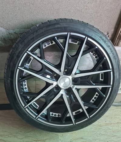 TYRES WITH RIMS