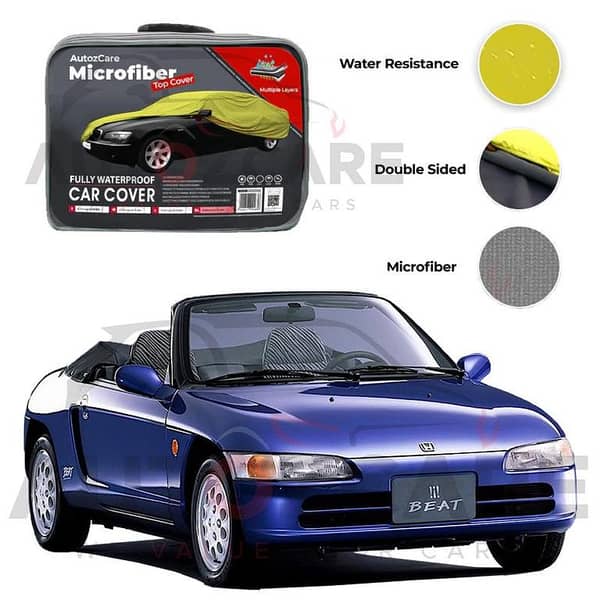 Honda Beat Microfiber Car Top Cover - Model 1991-1996