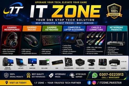 IT ZONE | Your One-Stop Shop for Gaming & Computer Accessories