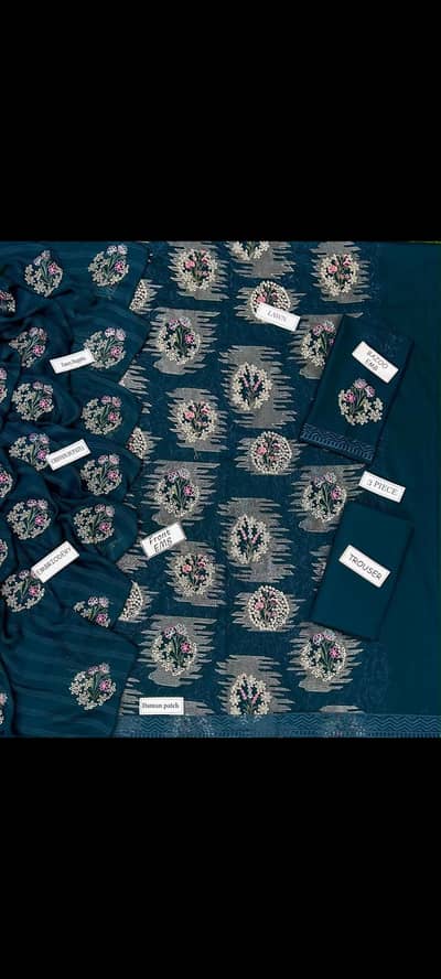 bareeze unstitched 3 piece lawn
