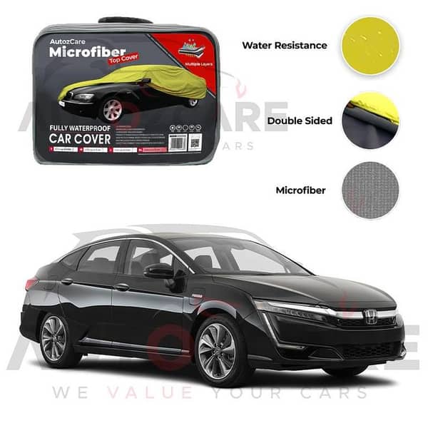 Honda Clarity Microfiber Car Top Cover - Model 2016-2021