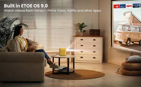 etoe D1 EVO Mini Projector