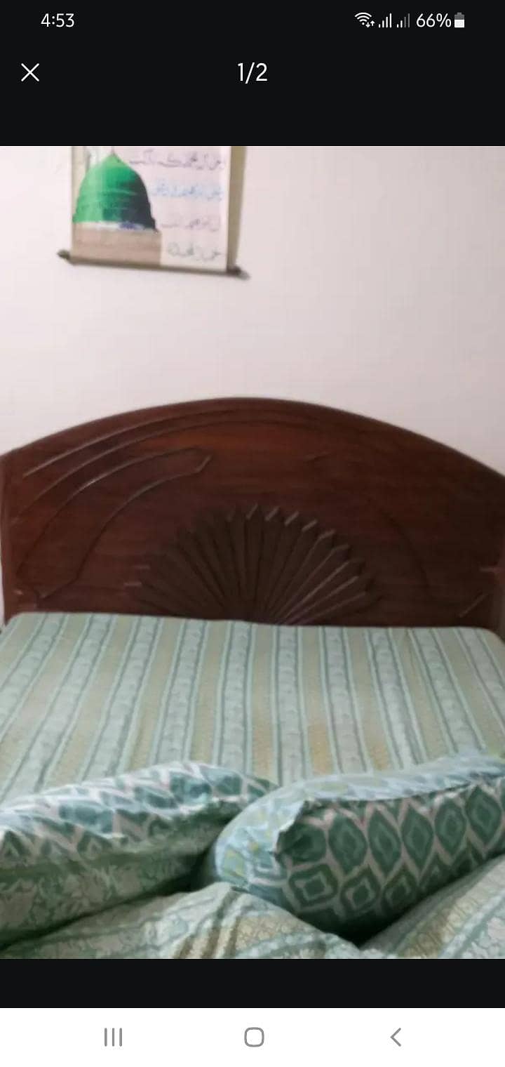 ڈبل بیڈ الماری    4 کمبل 3