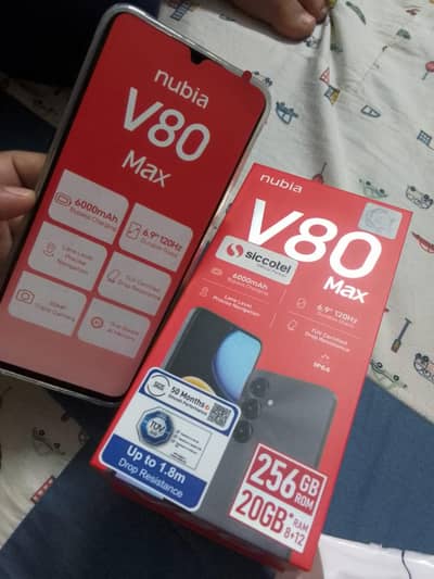 nubia v80 max