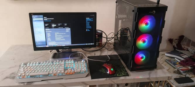 core i5 7th generation with GTX 970 4gb complete set