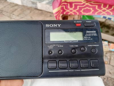 radio 3 bands MW FM LW sony