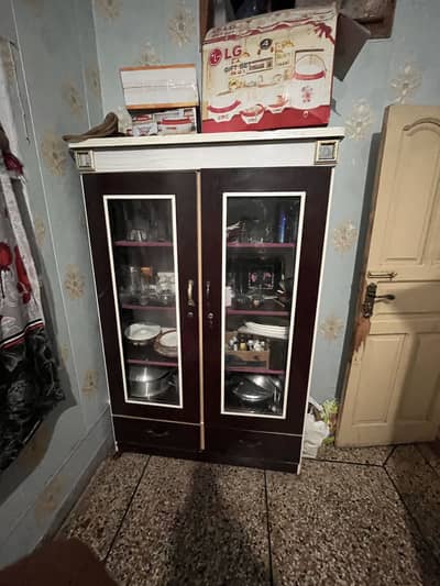 Wooden Crockery Cabinet