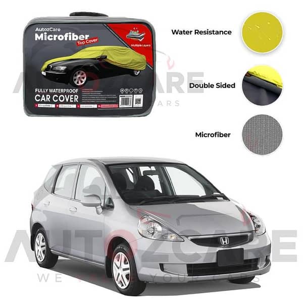 Honda Fit Microfiber Car Top Cover - Model 2001-2008