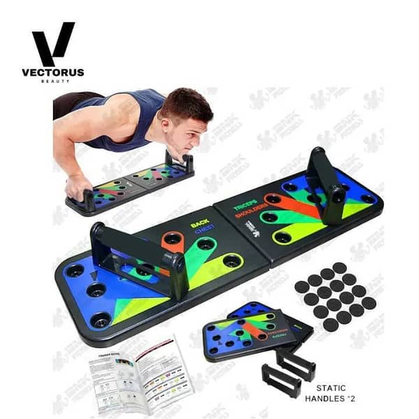12 in 1 Push-up Board Multi-functional Body Building Fitness Exercise Push up Boards , Professional Equipment Burn Fat Strength Training Arm Men & Women Weights , Best Choice for Daily Gifts