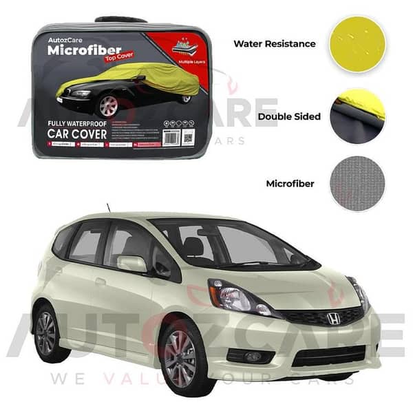 Honda Fit Microfiber Car Top Cover - Model 2007-2015