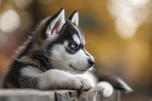 Pomerian Chow Chow Siberian Husky shihtzu puppy — photo 2