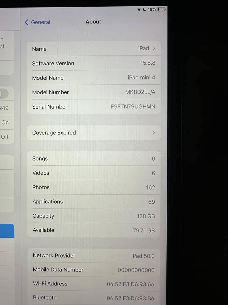 Apple iPad mini 4 Sim variant 4