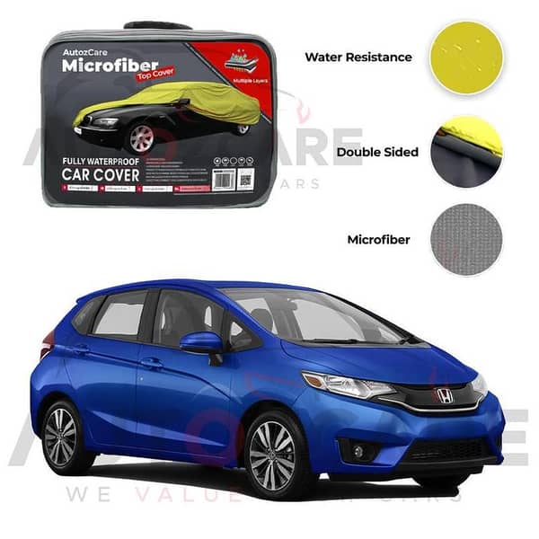 Honda Fit Microfiber Car Top Cover - Model 2015-2020