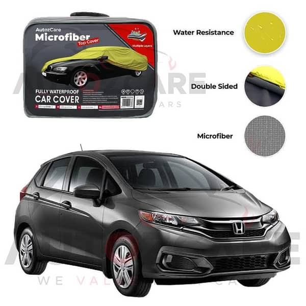 Honda Fit Microfiber Car Top Cover - Model 2020-2026