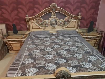 complete bed set with mattress