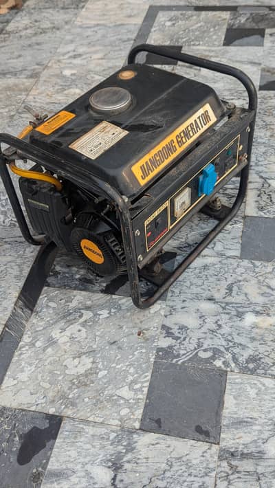 generator completely woring on petrol and gas