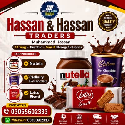 Premium Imported Chocolates & Spreads | Nutella | Lotus Biscoff |