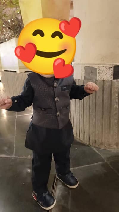 Baby Boys Formal 3-Piece Suit 12-18 Months)