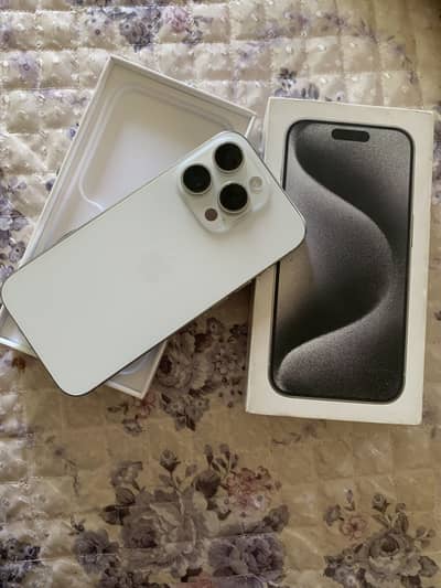 Apple iPhone 15 Pro jv 128gb with box waterpack