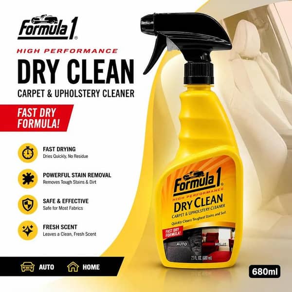 Formula 1 Dry Clean Carpet & Upholstery Cleaner