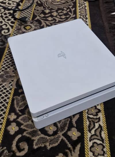 ps4 slim 1tb non jail break white glacier