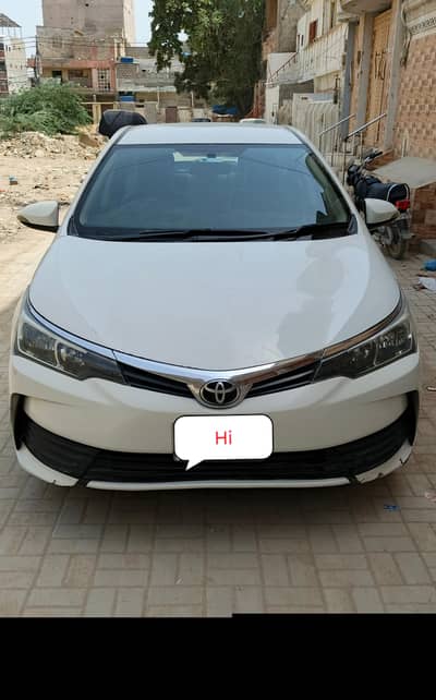 Toyota Corolla XLI 2016