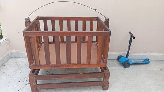 Wooden baby Cot