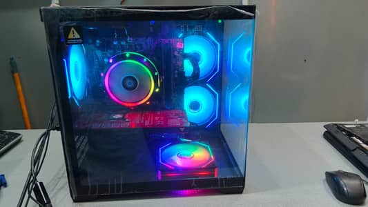Powerful RGB Gaming PC | Tempered Glass Case | 6 RGB Fans | Excellent