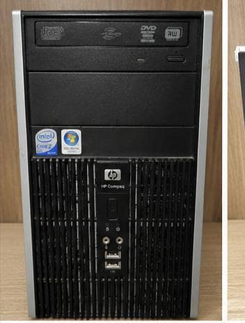 HP Compaq Core 2 Duo PC (2.83 GHz / 4GB RAM) With Fast SSD