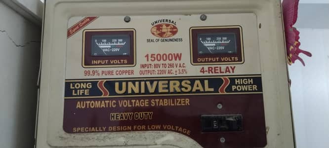 Universal voltage stabilizer