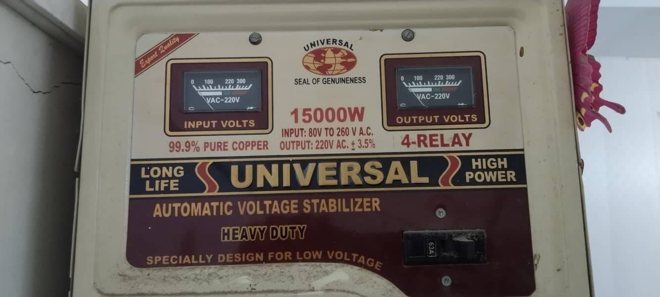 Universal voltage stabilizer 0