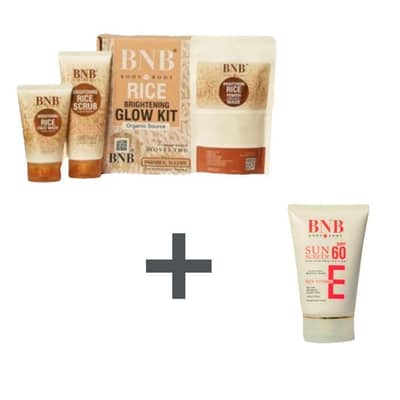 Sunshine face care product and glow skin