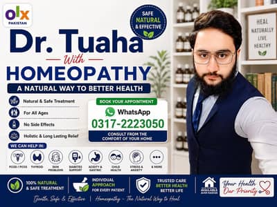  Dr. Tuaha – Online & Physical Homeopathy Consultation