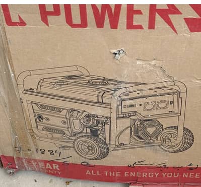 Brand New K7100 7kVA Petrol Generator - Box Pack - Rs. 185,000 Final