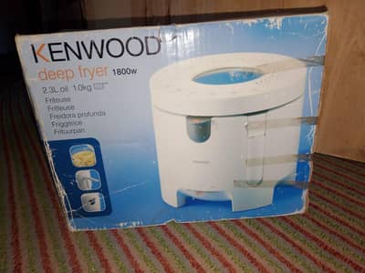 Kenwood Deep Fryer (2 to 3 time used)
