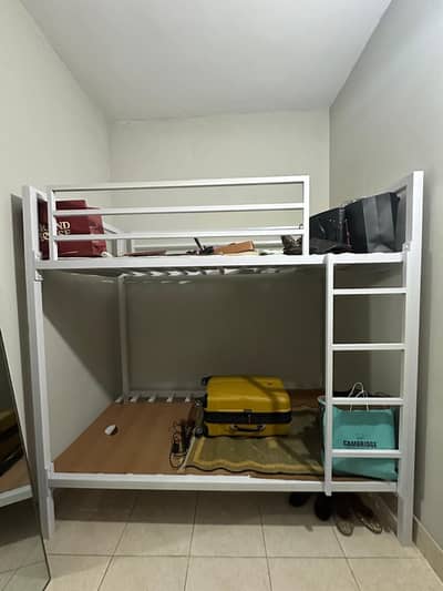 Double Decker Iron Bed – 10/10 Condition