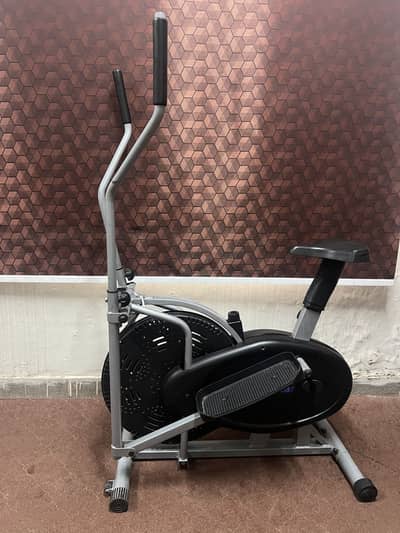 Elliptical Cross Trainer Exercise Cycle