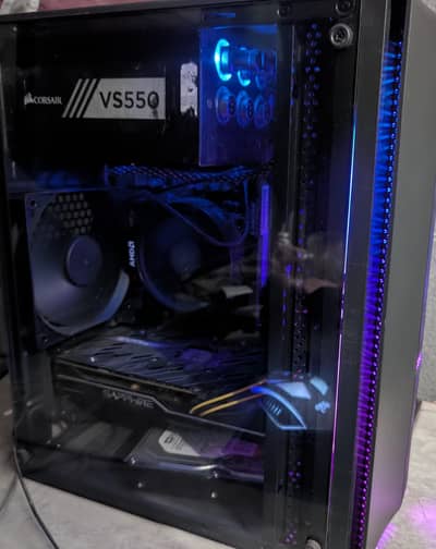  Budget 1080p Gaming PC | Ryzen 5 2600 + RX 580 8GB
