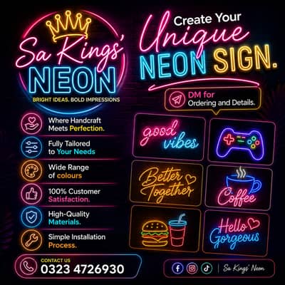 3D sign LED Sign Board/Acrylic board/Sign Board/Neon lightl/board