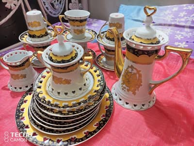 Bone china Luxury tea set
