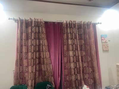 Minimum used like new curtains