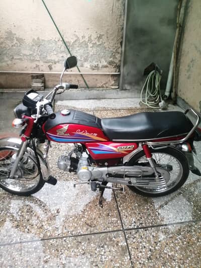 Honda CD 70 bike total 03170823124 genuine 2006  Number Rawalpindi
