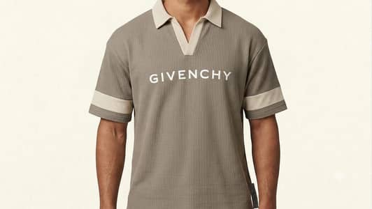 men's V-neck Polo T-shirt