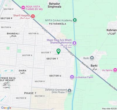 Plot no. 1204 Block T Phase 7 DHA LAHORE FOR SALE