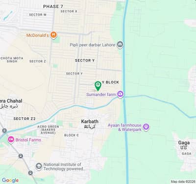 Plot no. 3603 Block Y Phase 7 DHA LAHORE FOR SALE