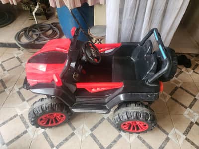 kids electric jeep - chargeable