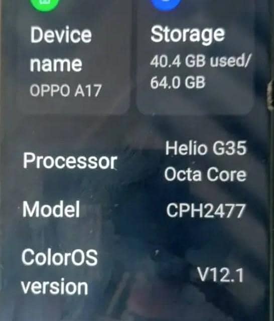 OPPO A17 1